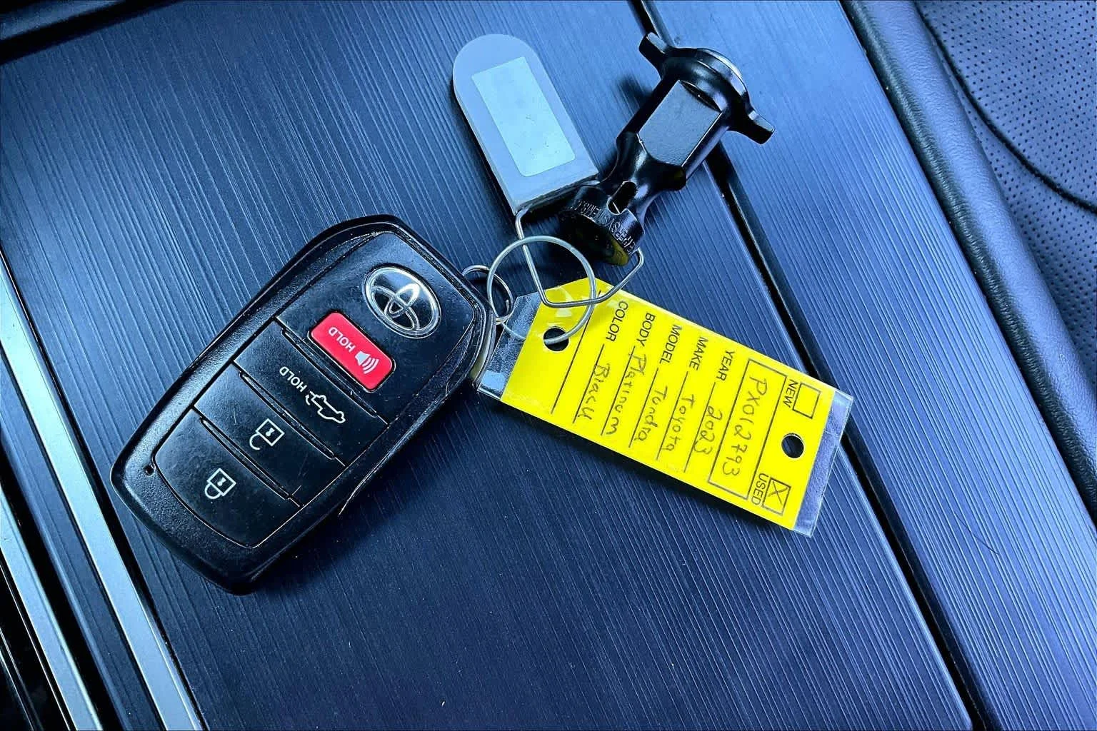Used 2023 Midnight Black Metallic Toyota Platinum image 15