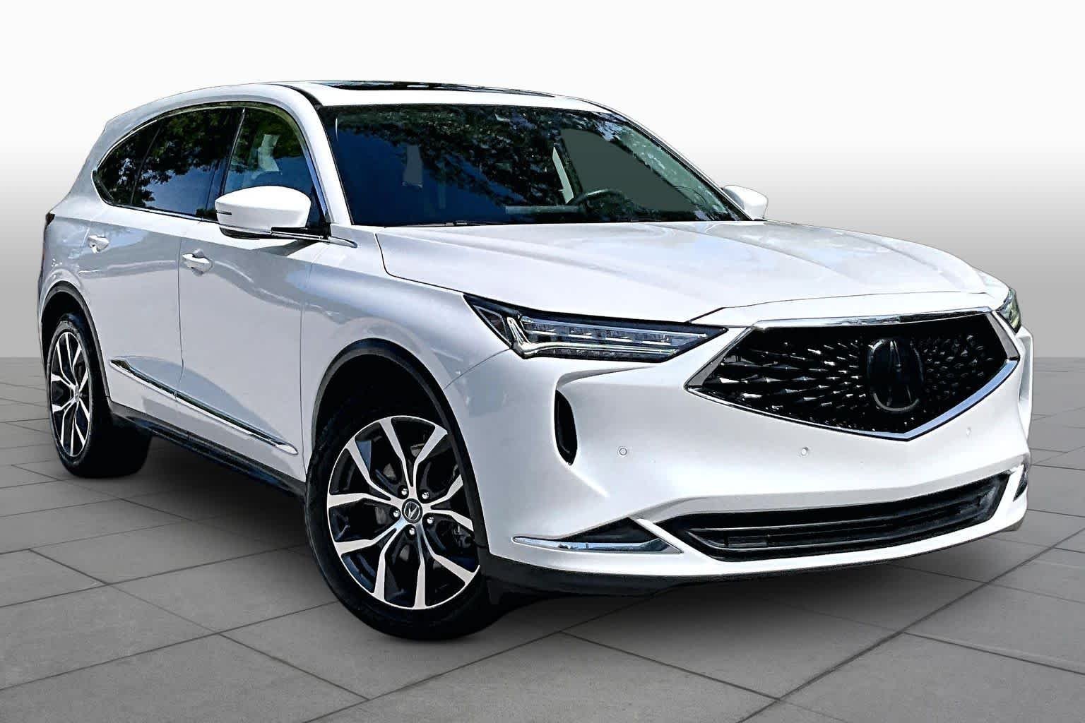 Used 2023 Platinum White Pearl Acura w/Technology Package image 3