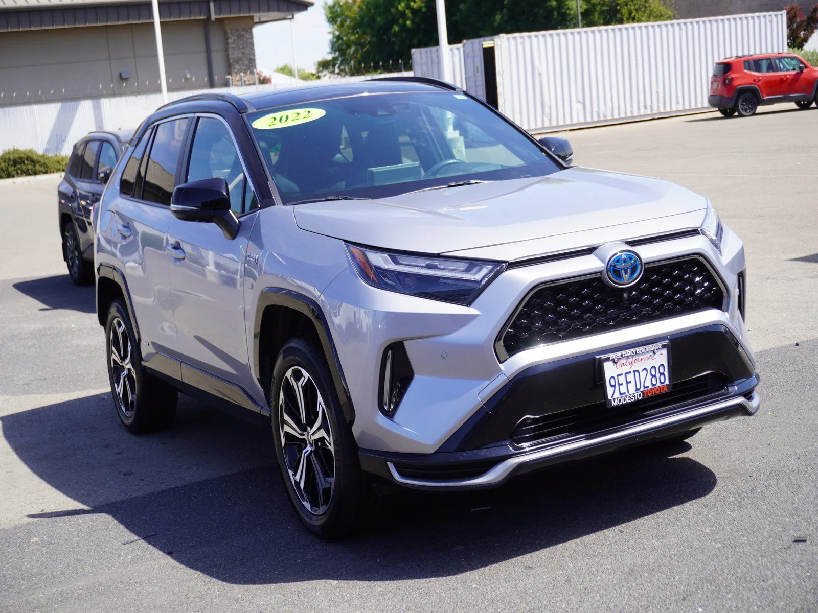 Used 2022 Midnight Black Metallic Toyota XSE image 1