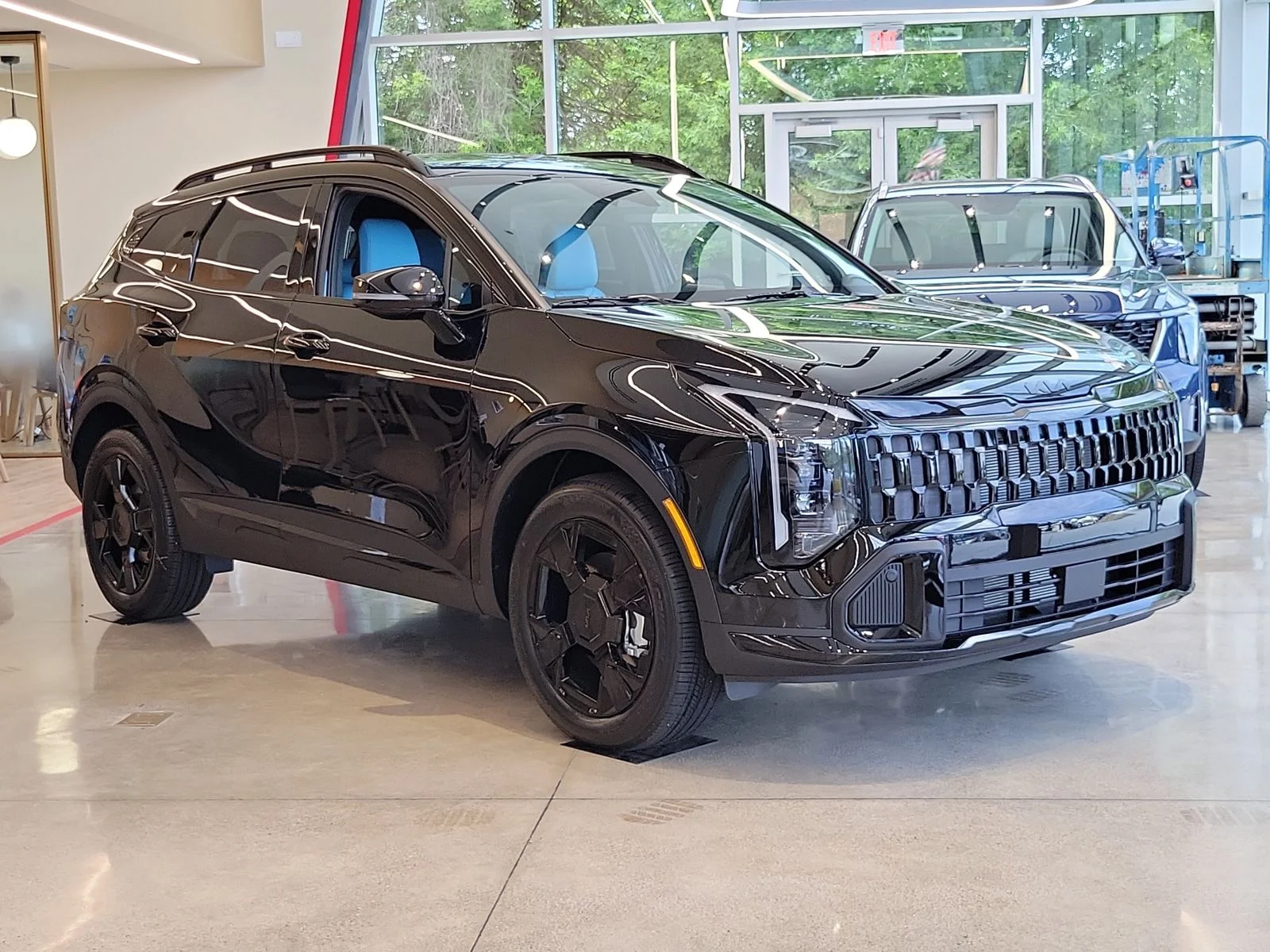 New 2026 Ebony Black Kia X-Line image 1