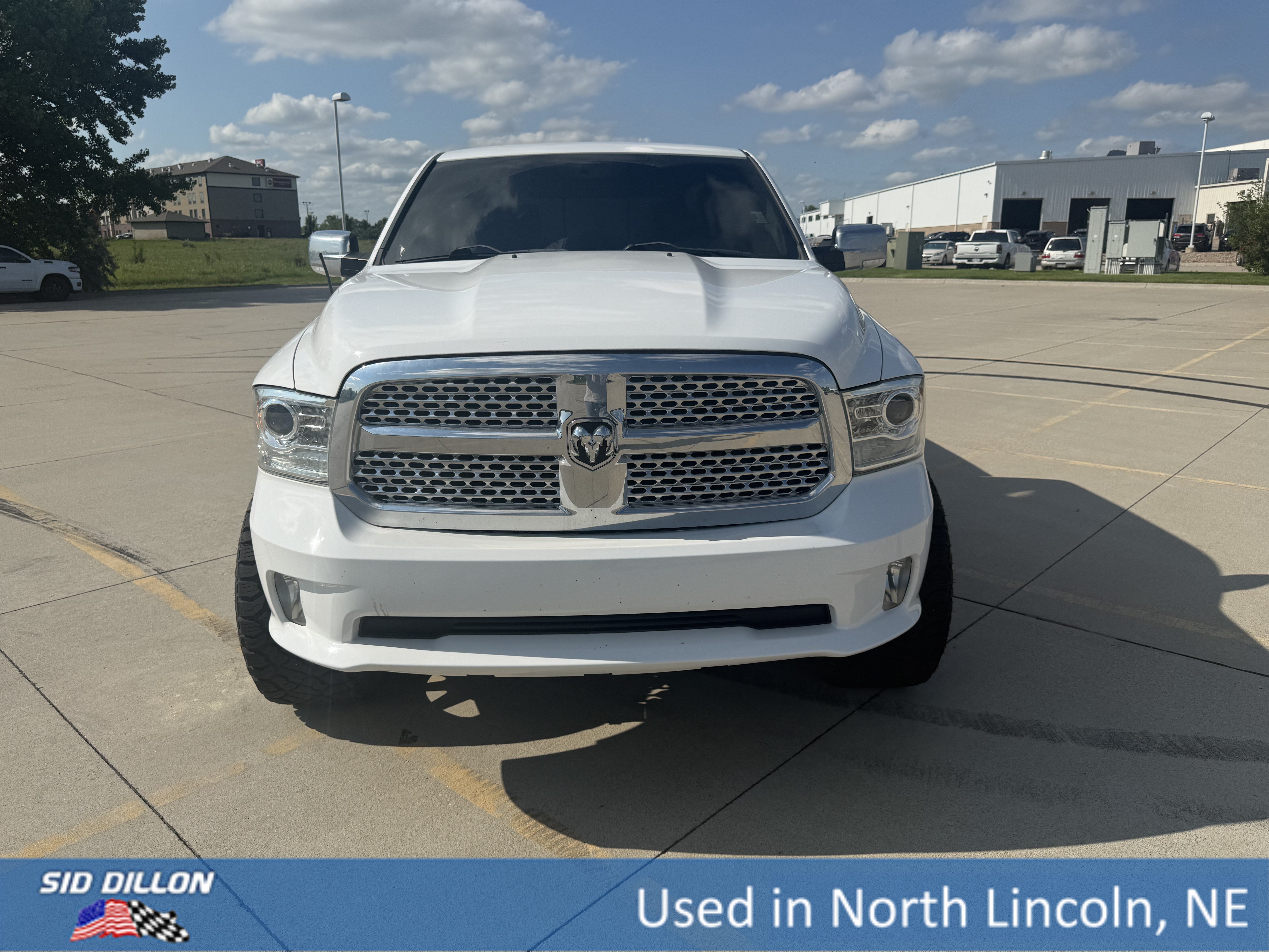 Used 2015 Bright White Clearcoat Ram Laramie image 4