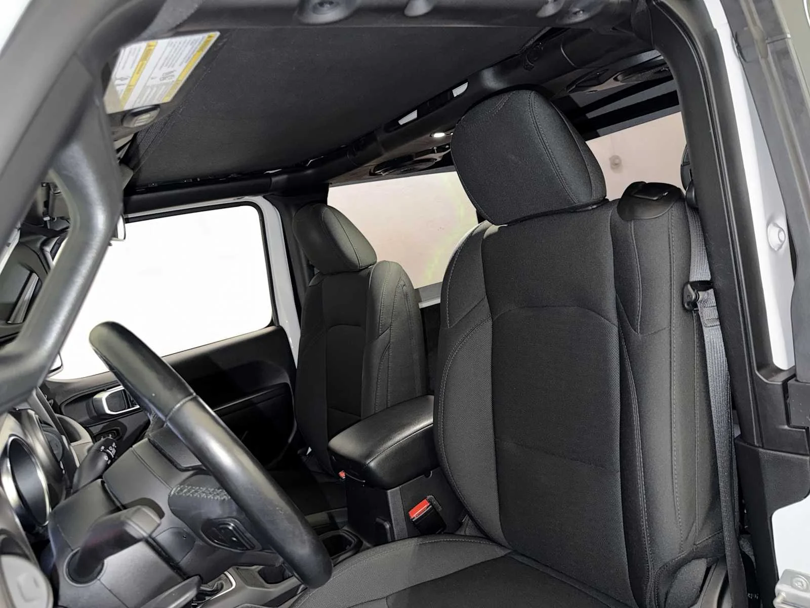 Used 2021 Bright White Clearcoat Jeep Willys image 20