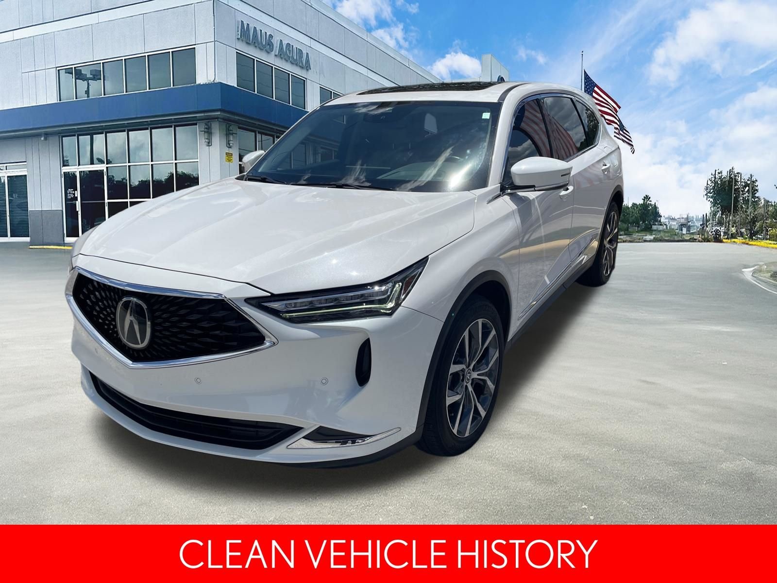 Used 2023 Platinum White Pearl Acura Technology image 4