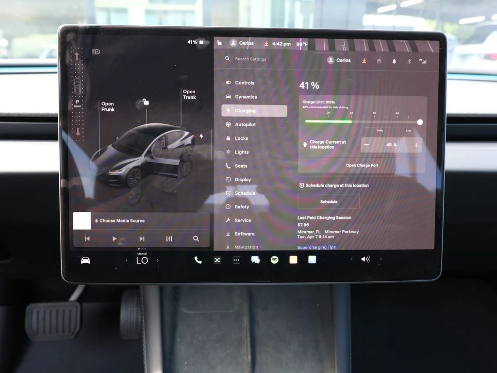 Used 2025 Gray Tesla Long Range image 30