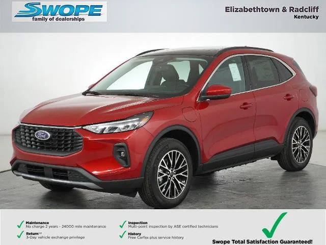 New 2026 Rapid Red Metallic Tinted Clearcoat Ford Plug-in Hybrid image 47