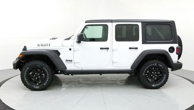 Used 2021 White Jeep Unlimited Willys image 4