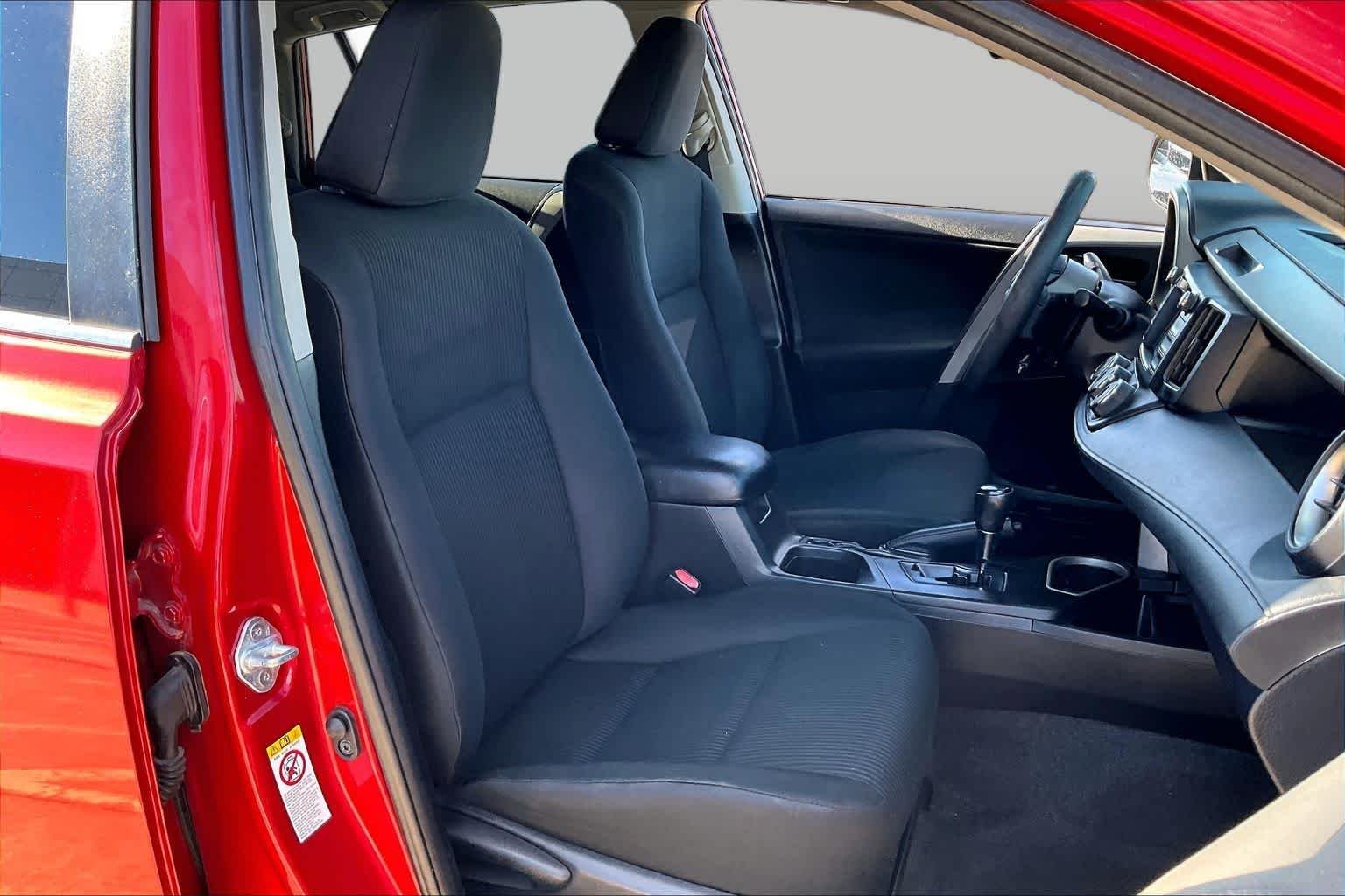 Used 2017 Barcelona Red Metallic Toyota LE image 9