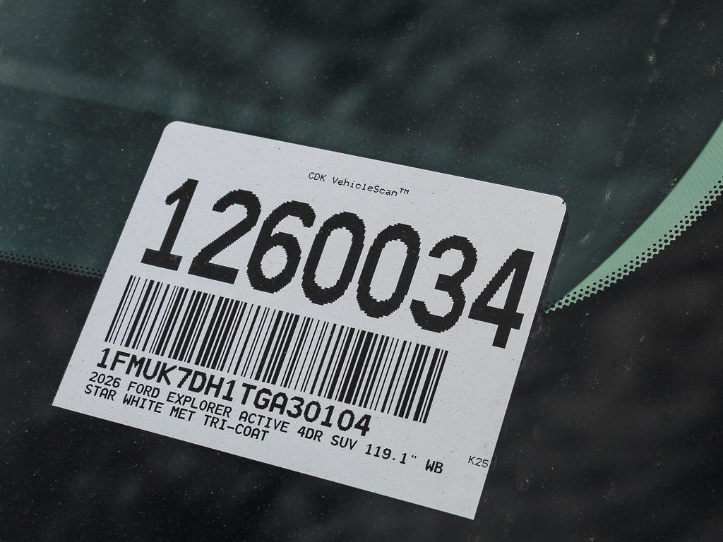 New 2026 Star White Metallic Tri-Coat Ford Active image 29