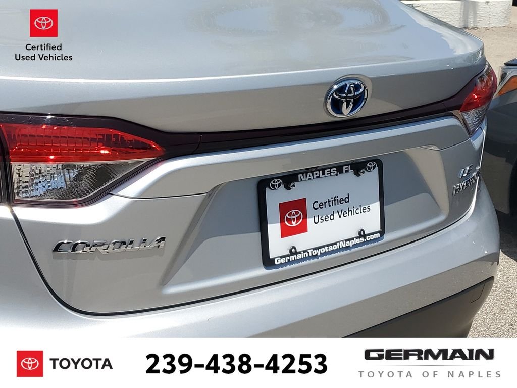 Certified Used 2023 Silver Toyota LE image 18