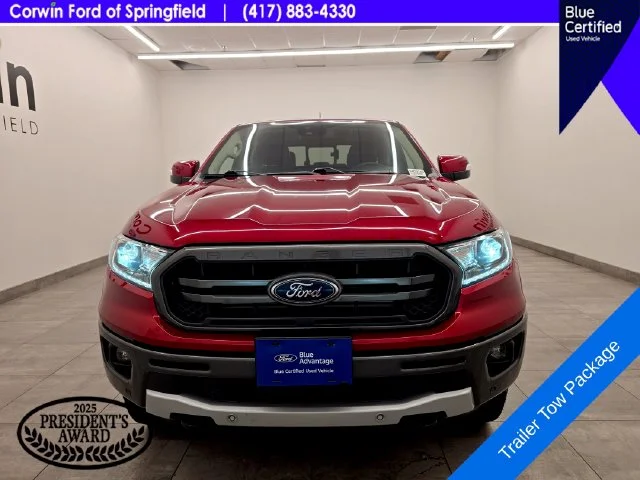 Certified Used 2020 Rapid Red Metallic Tinted Clearcoat Ford Lariat image 9
