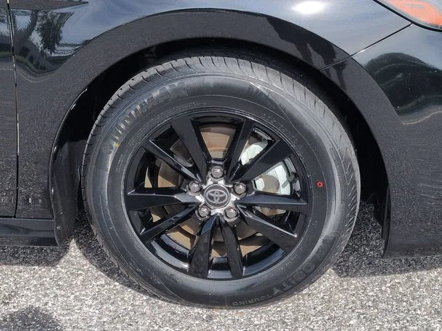 Certified Used 2025 Black Toyota LE image 11