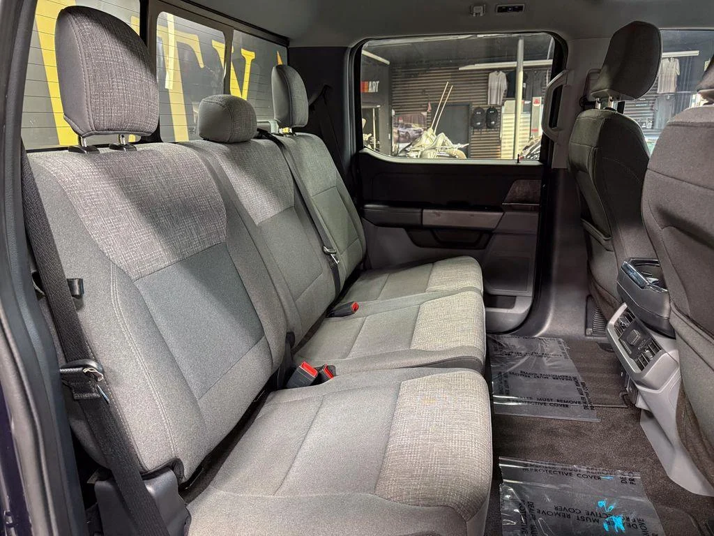 Used 2022 Antimatter Blue Metallic Ford XLT image 30