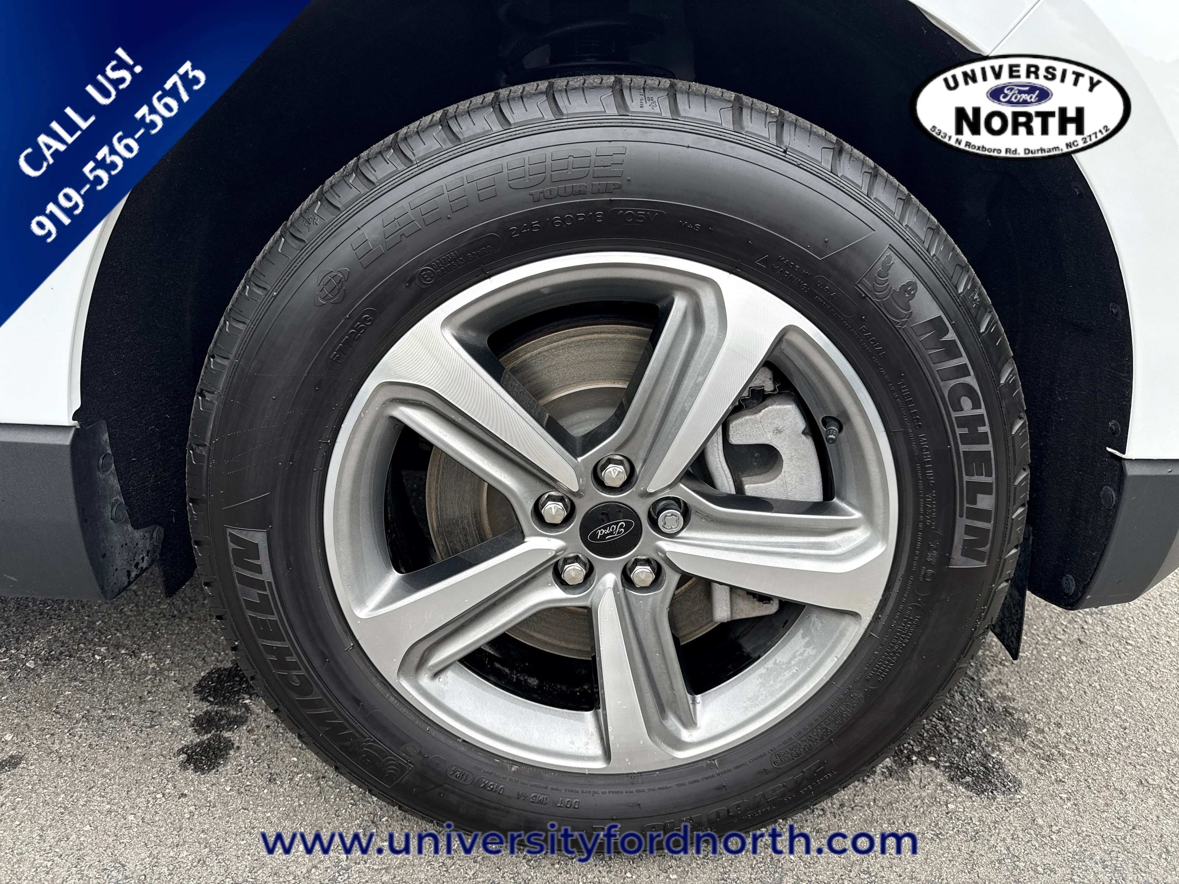 Used 2024 Oxford White Ford SEL image 9