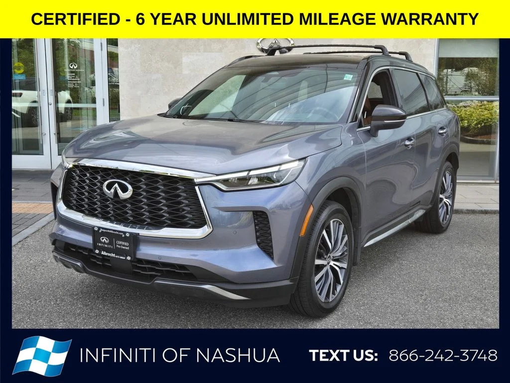 Certified Used 2023 Blue INFINITI Autograph image 1