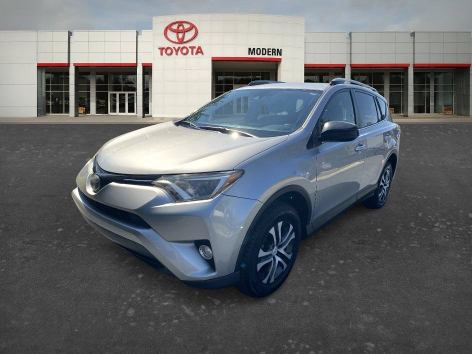 Used 2018 Silver Sky Metallic Toyota LE image 1