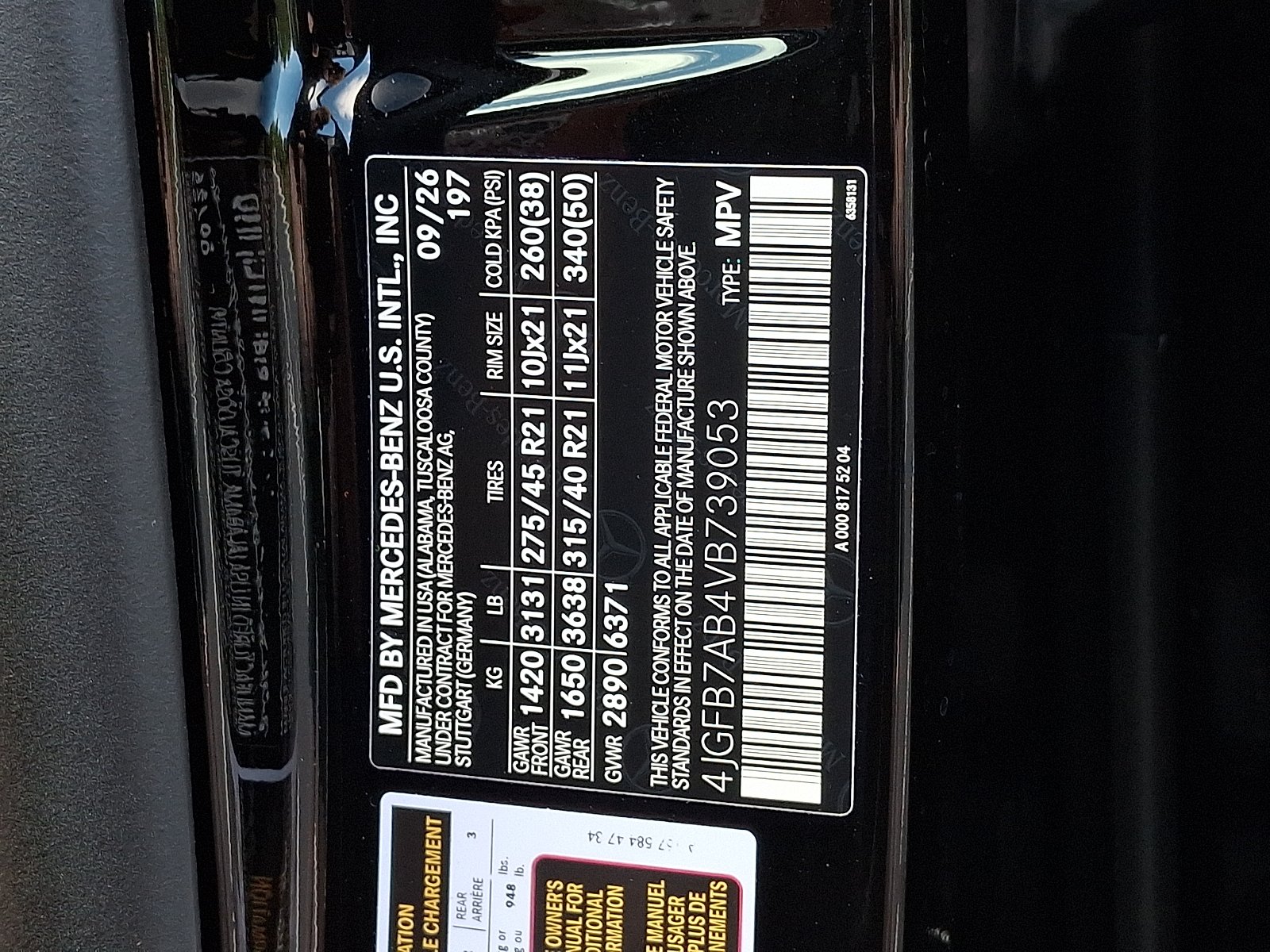 New 2027 Obsidian Black Metallic Mercedes-Benz GLE 350 image 21