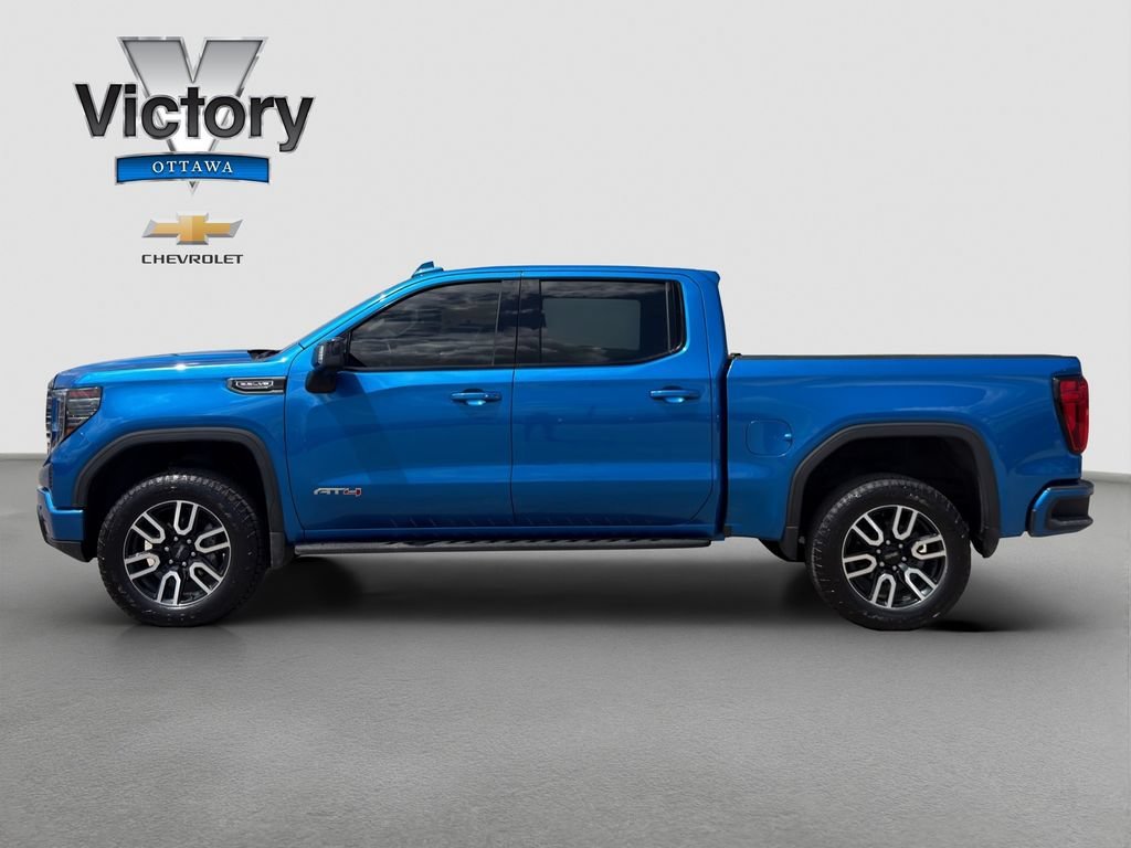 Used 2023 Dynamic Blue Metallic GMC AT4 image 3