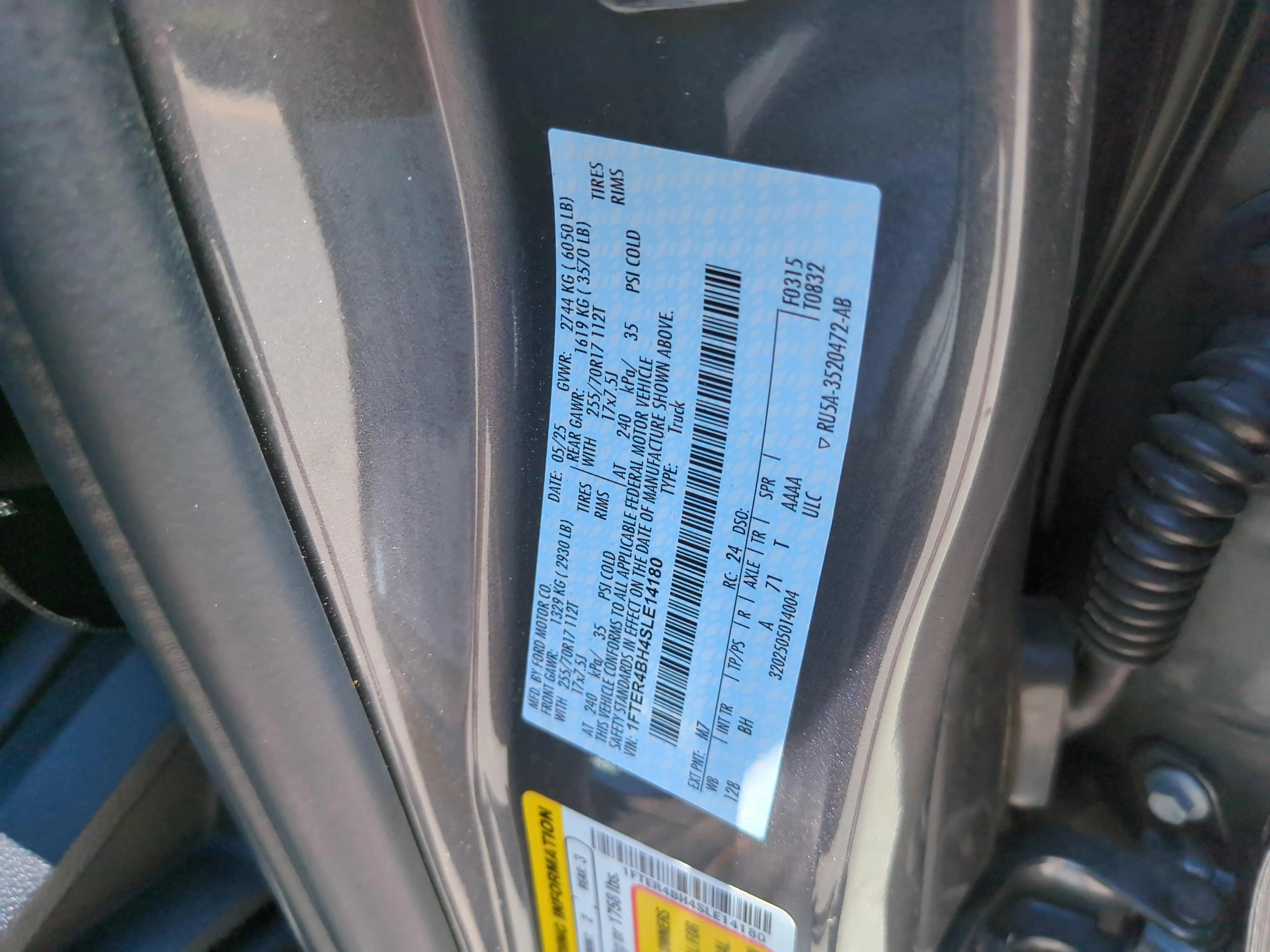 Used 2025 Carbonized Gray Metallic Ford XL image 33