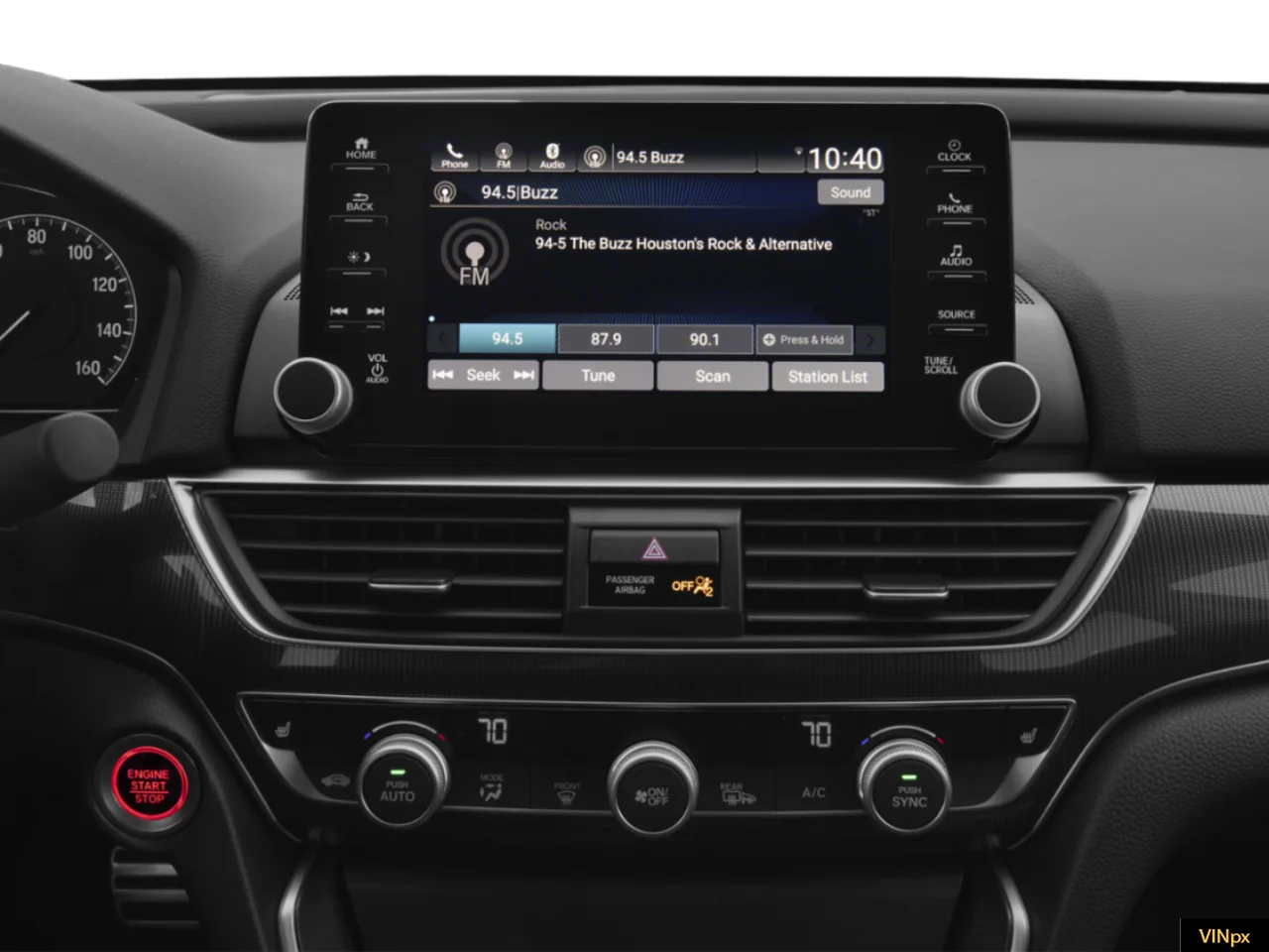 Used 2021 Crystal Black Pearl Honda Sport Special Edition image 8
