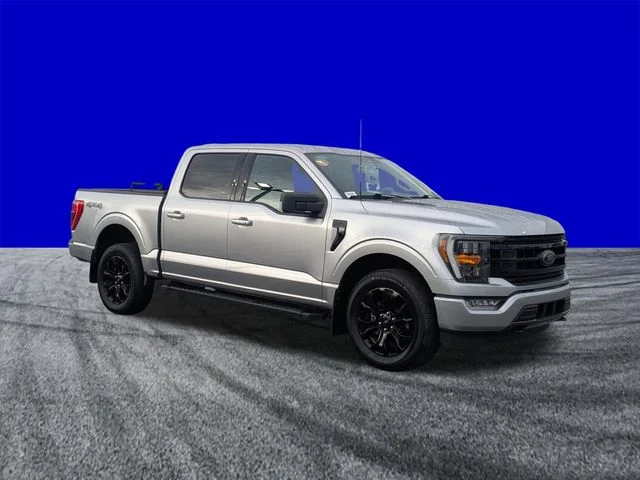 Certified Used 2023 Silver Metallic Ford XLT image 2