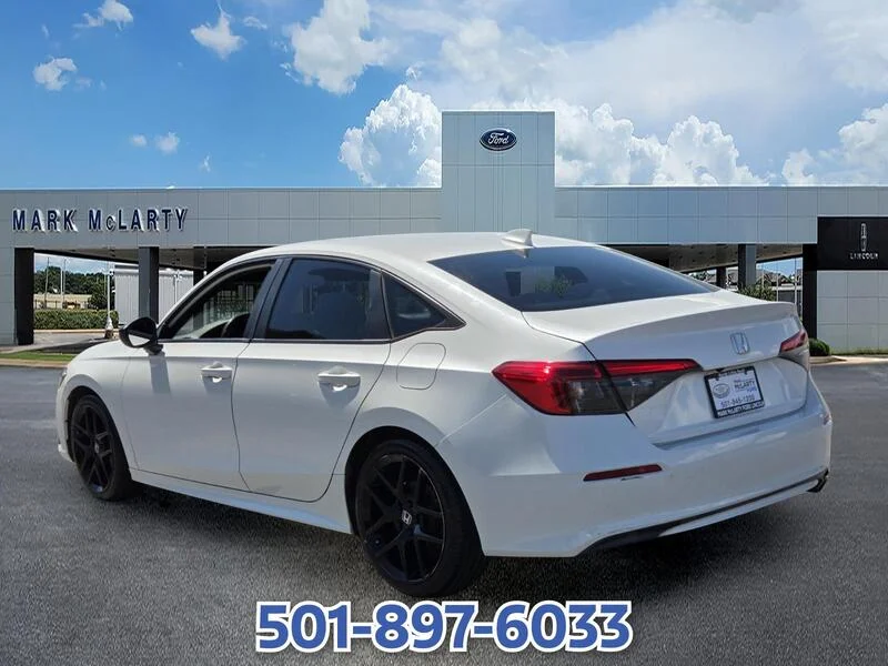 Used 2022 Platinum White Pearl Honda Sport CVT image 3