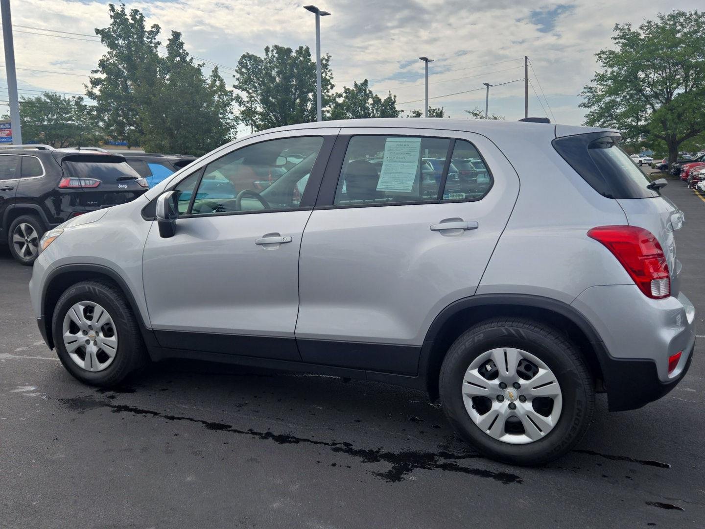 Used 2018 Silver Ice Metallic Chevrolet LS image 3