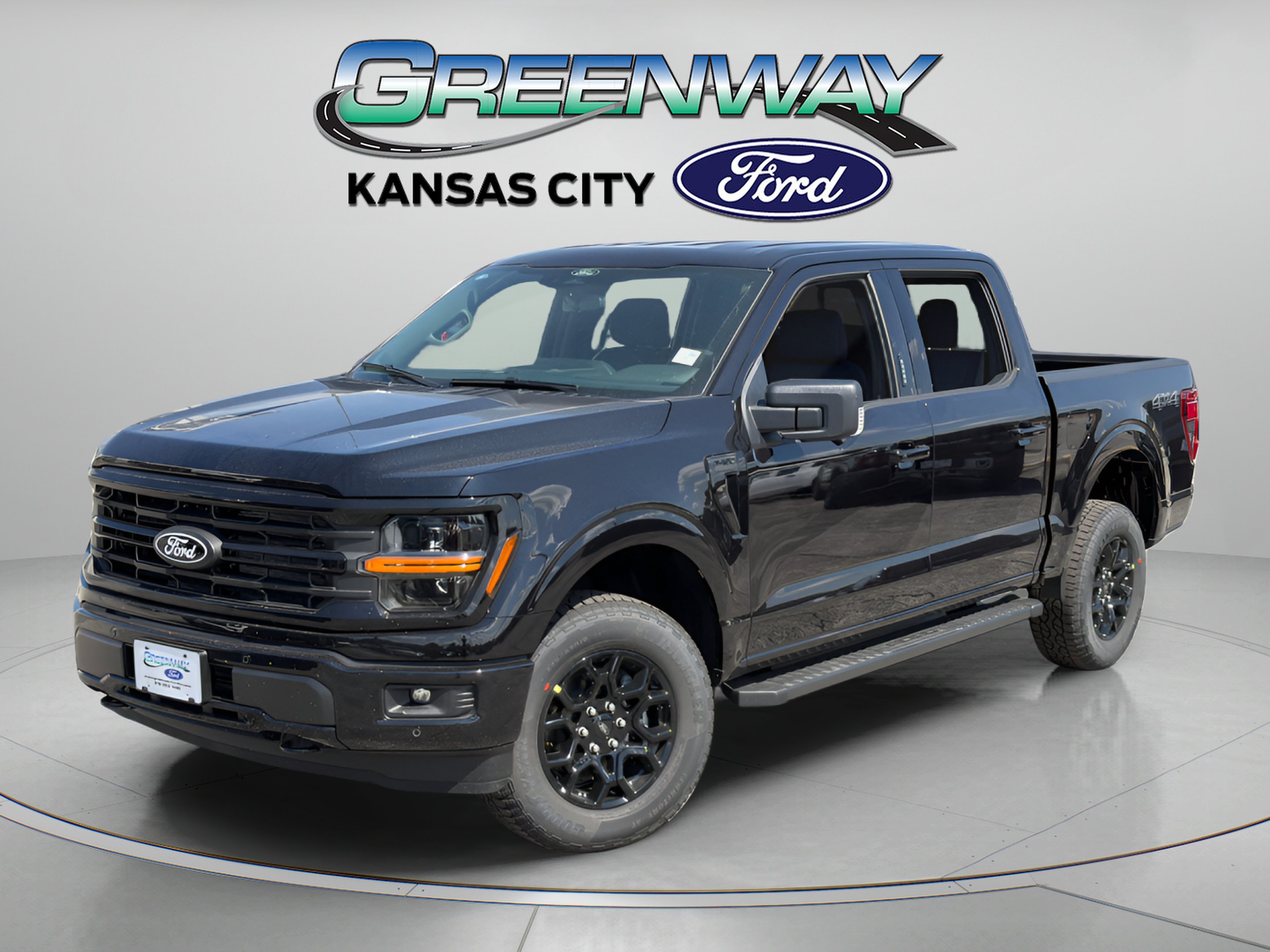 New 2026 Agate Black Metallic Ford XLT image 4