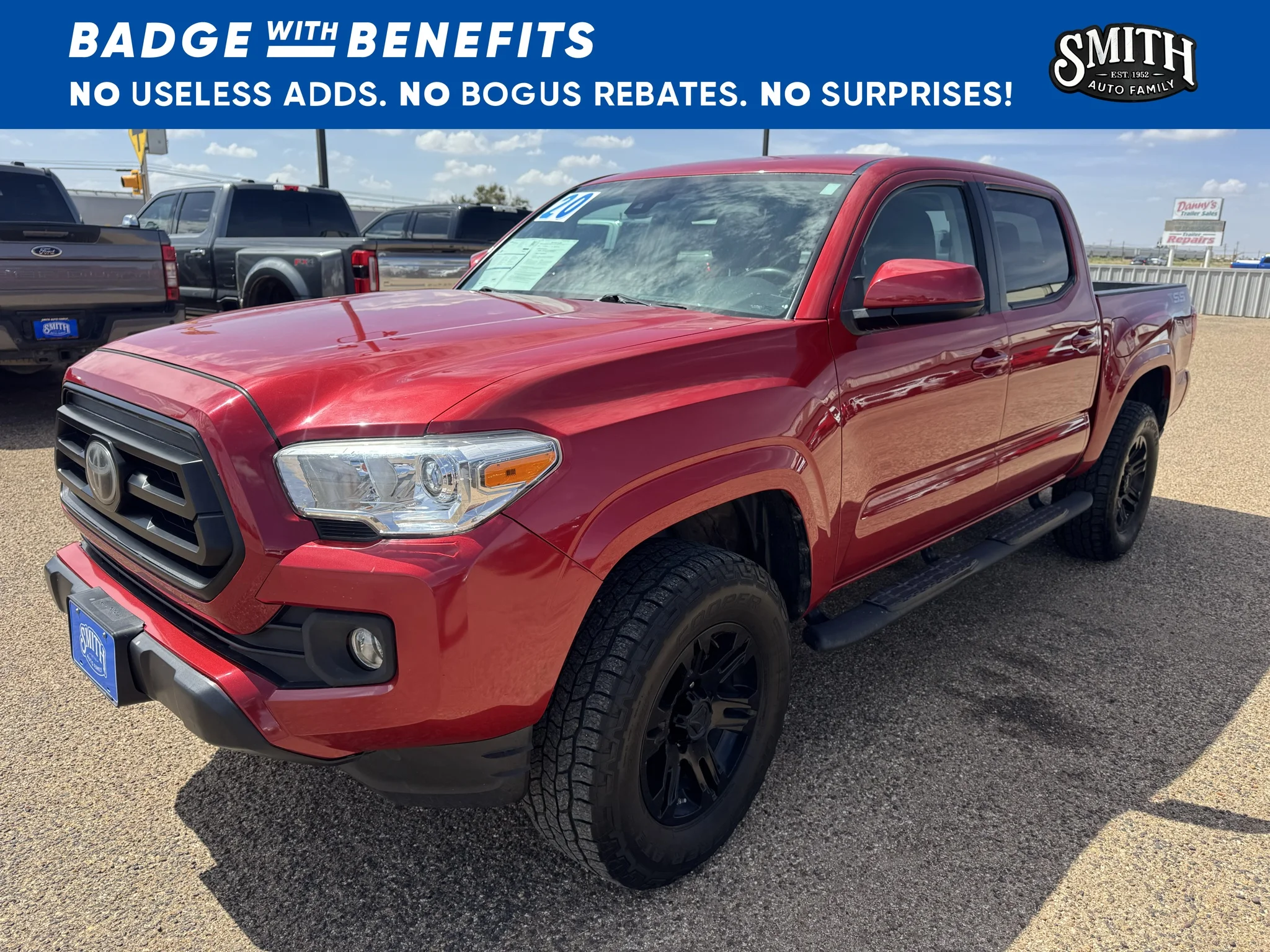 Certified Used 2020 Barcelona Red Metallic Toyota SR image 4