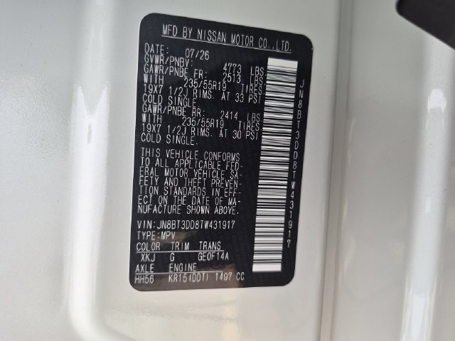 New 2026 Everest White Pearl TriCoat / Super Black Two-tone Nissan Platinum image 30