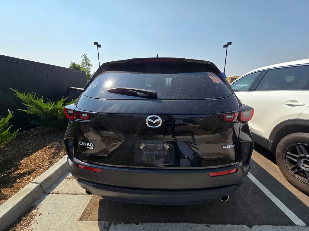 Used 2025 Jet Black Mica Mazda Preferred Package image 4