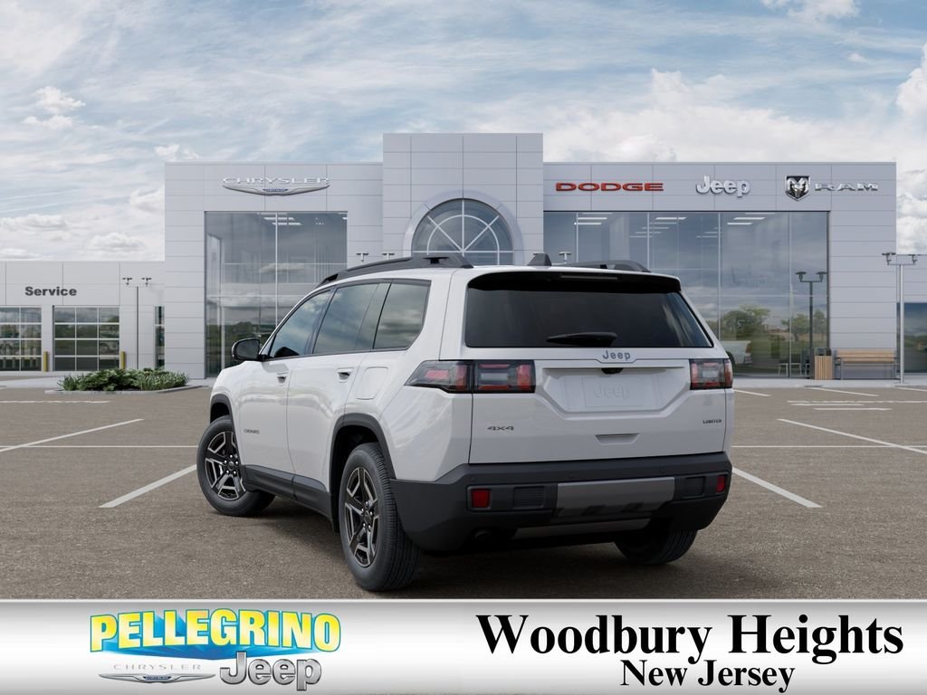 New 2026 Bright White Clear-Coat Exterior Paint Jeep Limited image 3