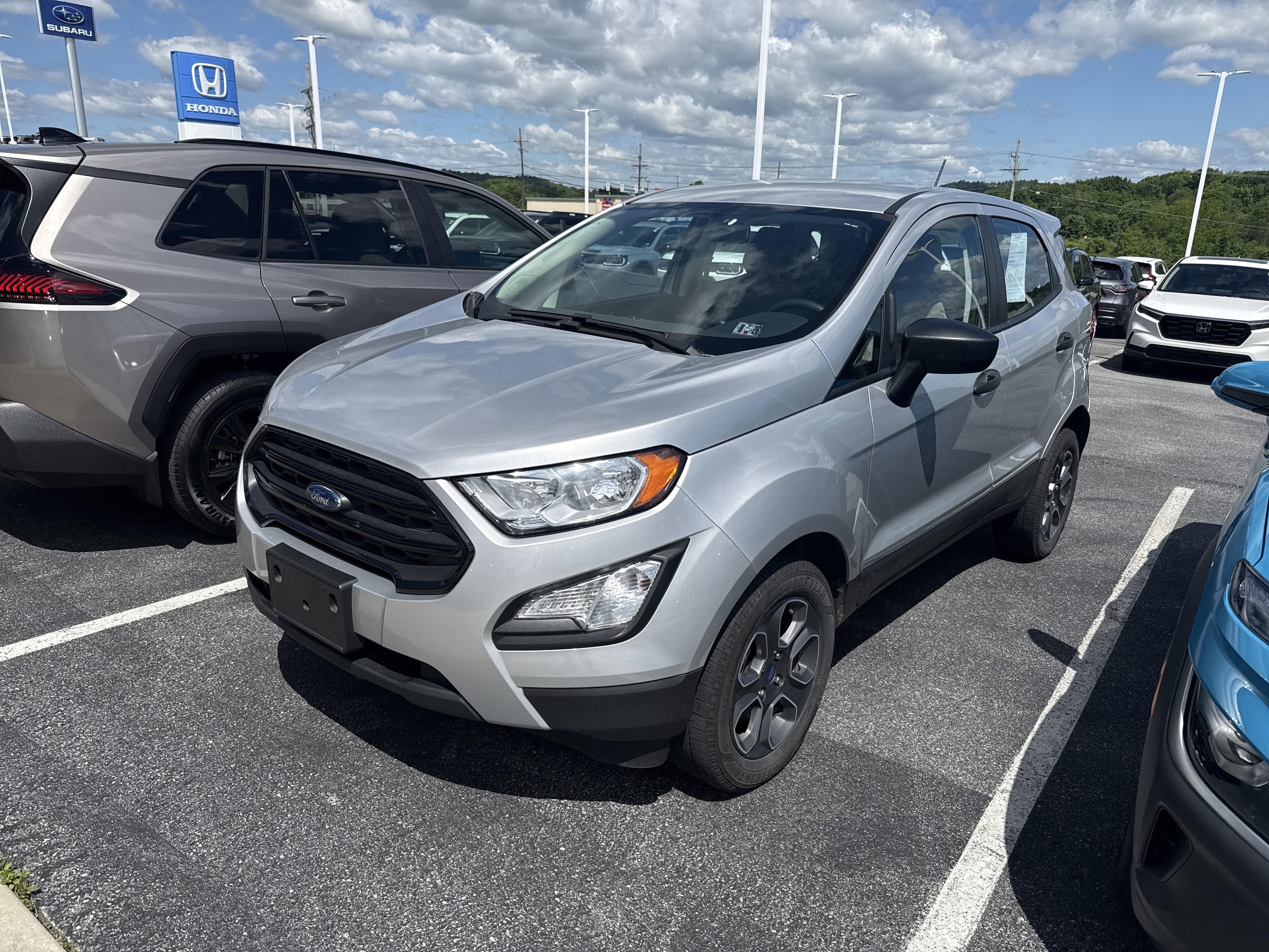 Used 2021 Ford EcoSport S with VIN MAJ6S3FL0MC418737 for sale in Indiana, PA