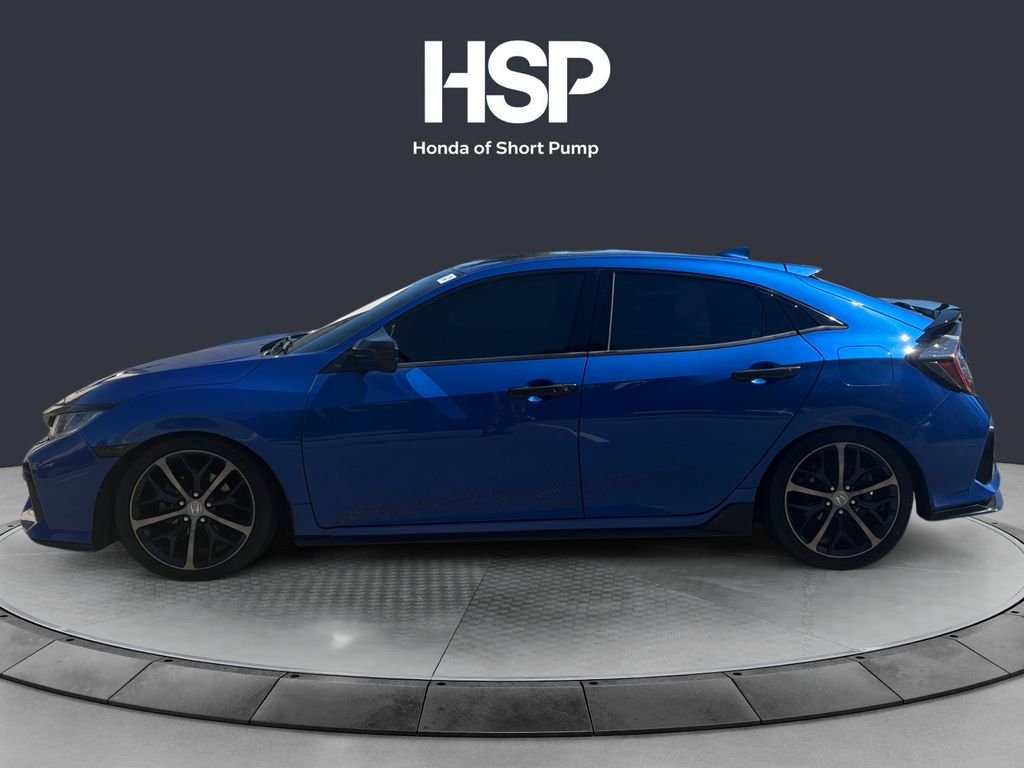 Used 2020 Aegean Blue Metallic Honda Sport image 2