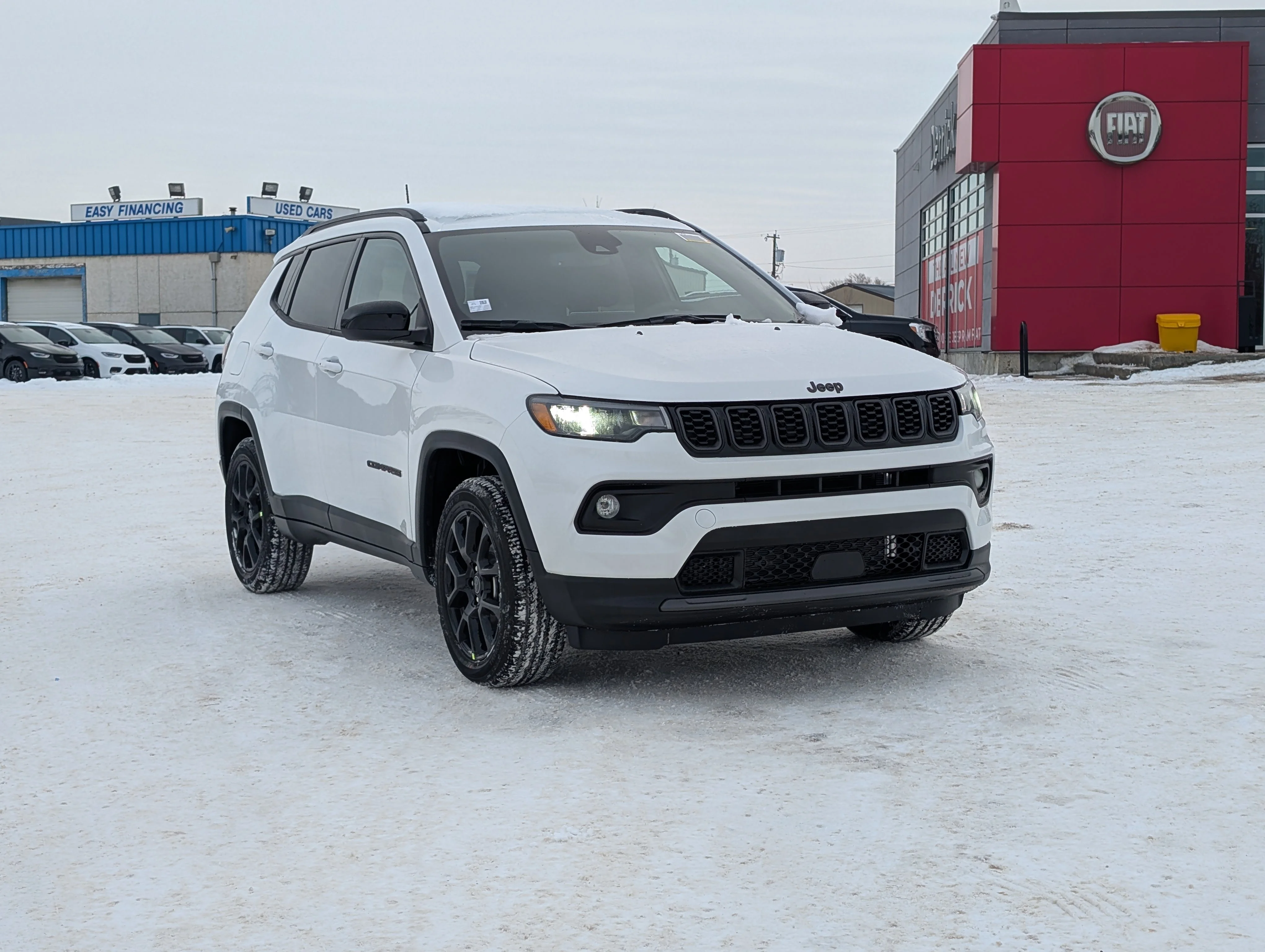 New 2026 Bright White Jeep North image 9