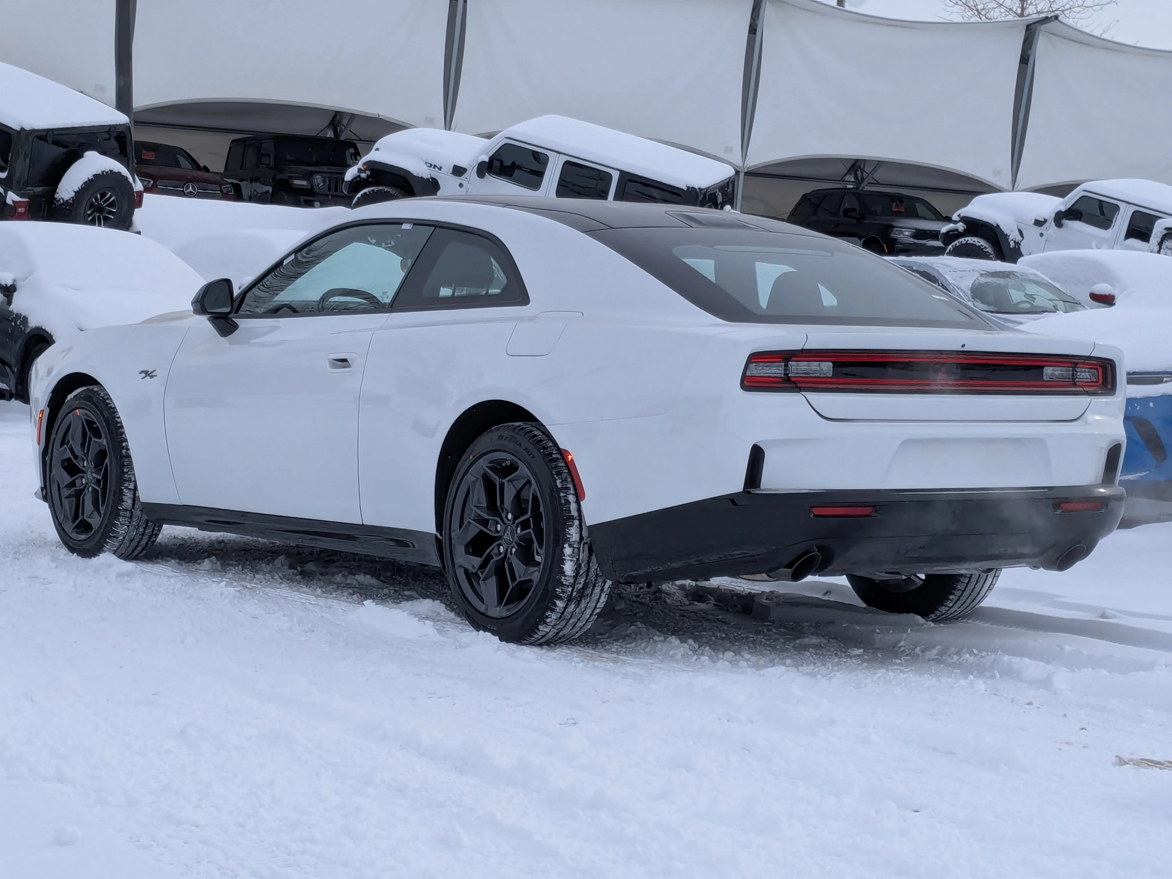 New 2026 White Dodge R/T - - Blacktop Pack - Hurricane Turbo - 20 Black Wheels - AWD & tons more! image 6