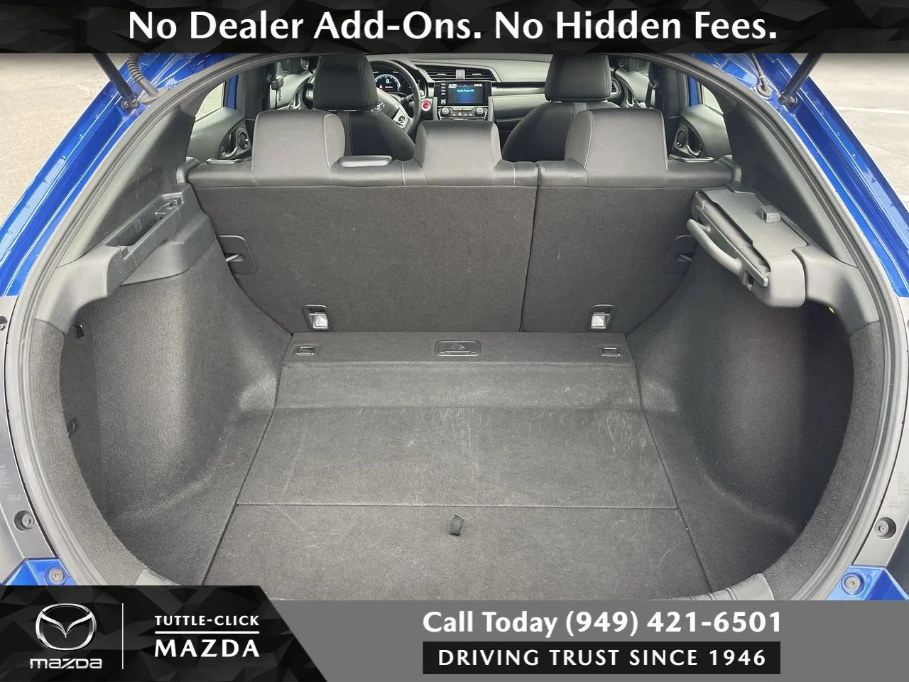 Used 2020 Blue Honda EX image 40