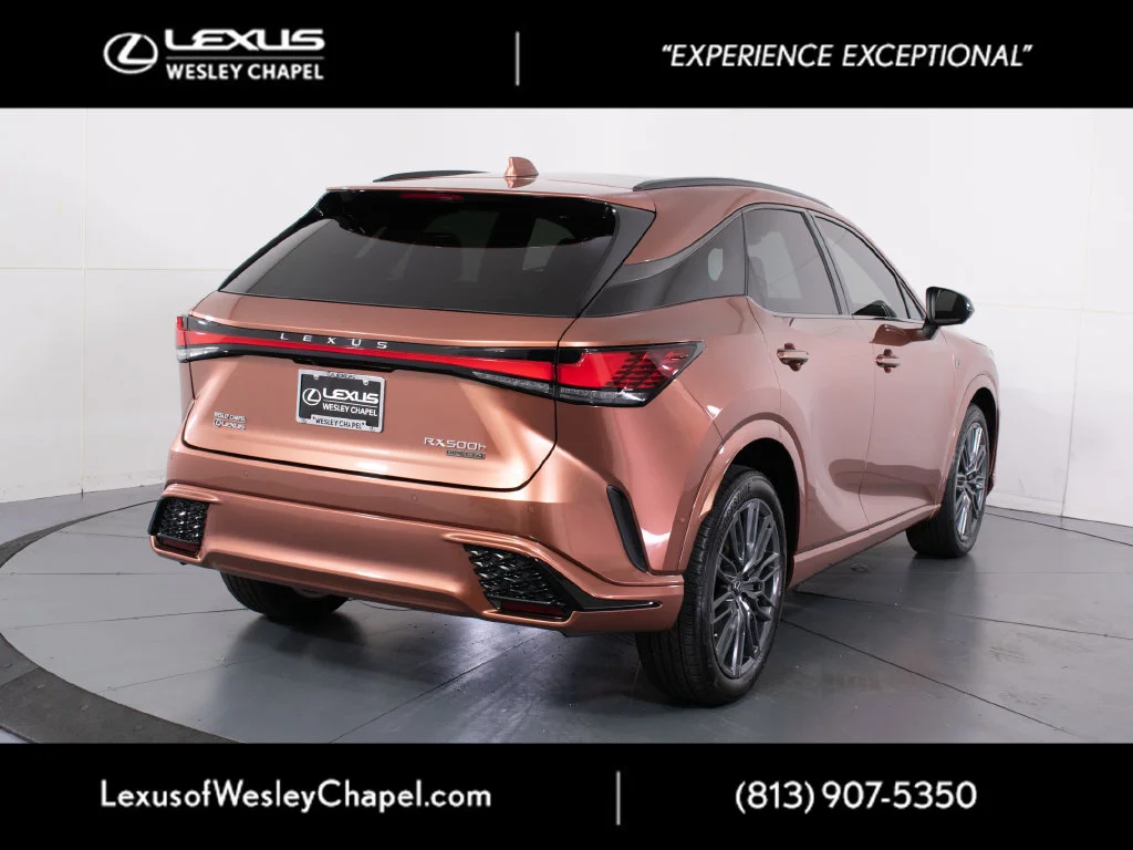 Certified Used 2023 Brown Lexus 500h F SPORT Performance image 4