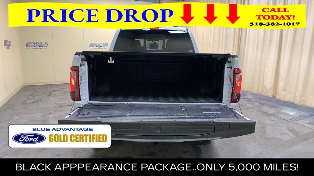 Certified Used 2025 White Metallic Ford XLT image 22