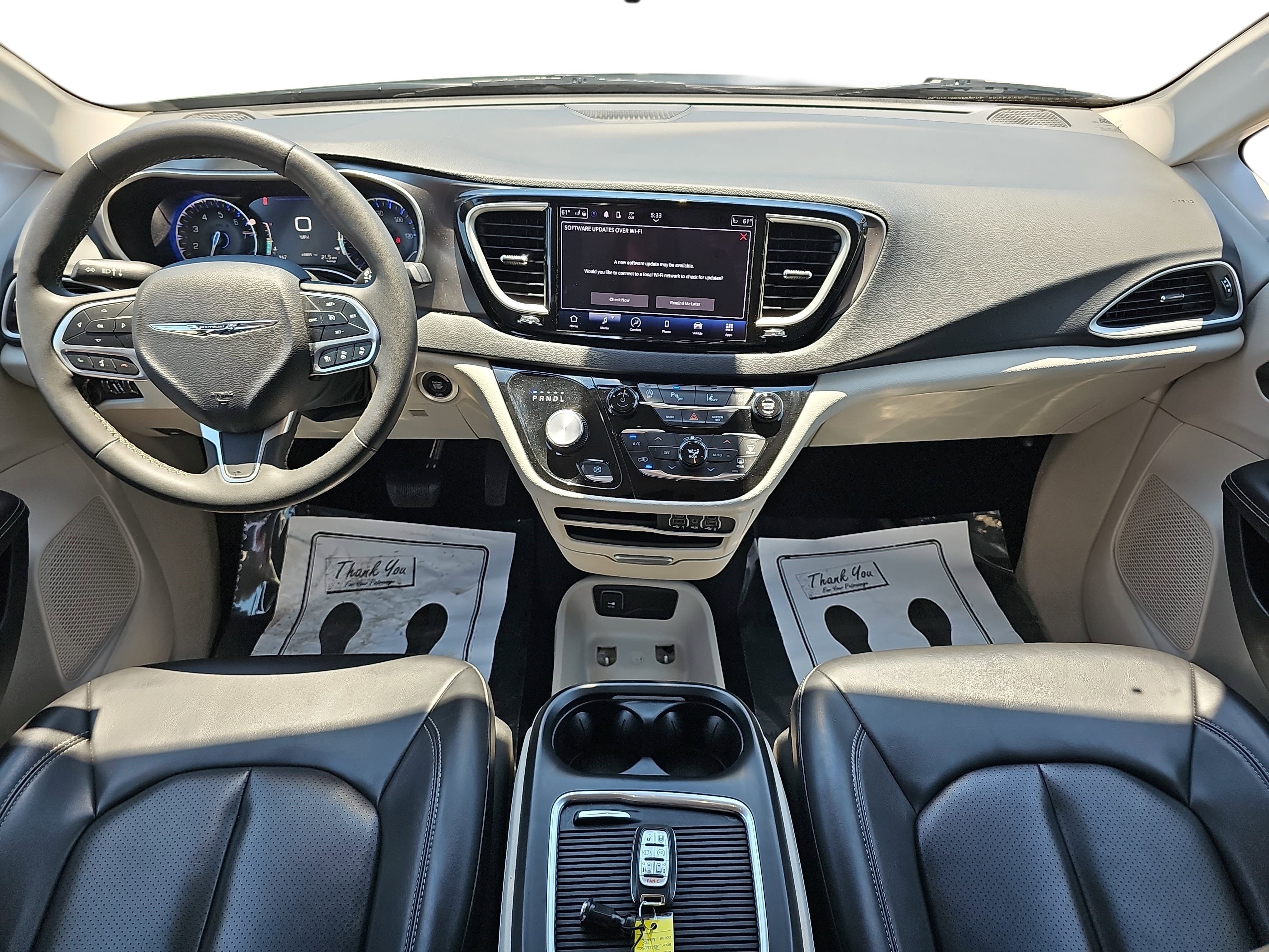 Used 2023 Bright White Clearcoat Chrysler Touring L image 9