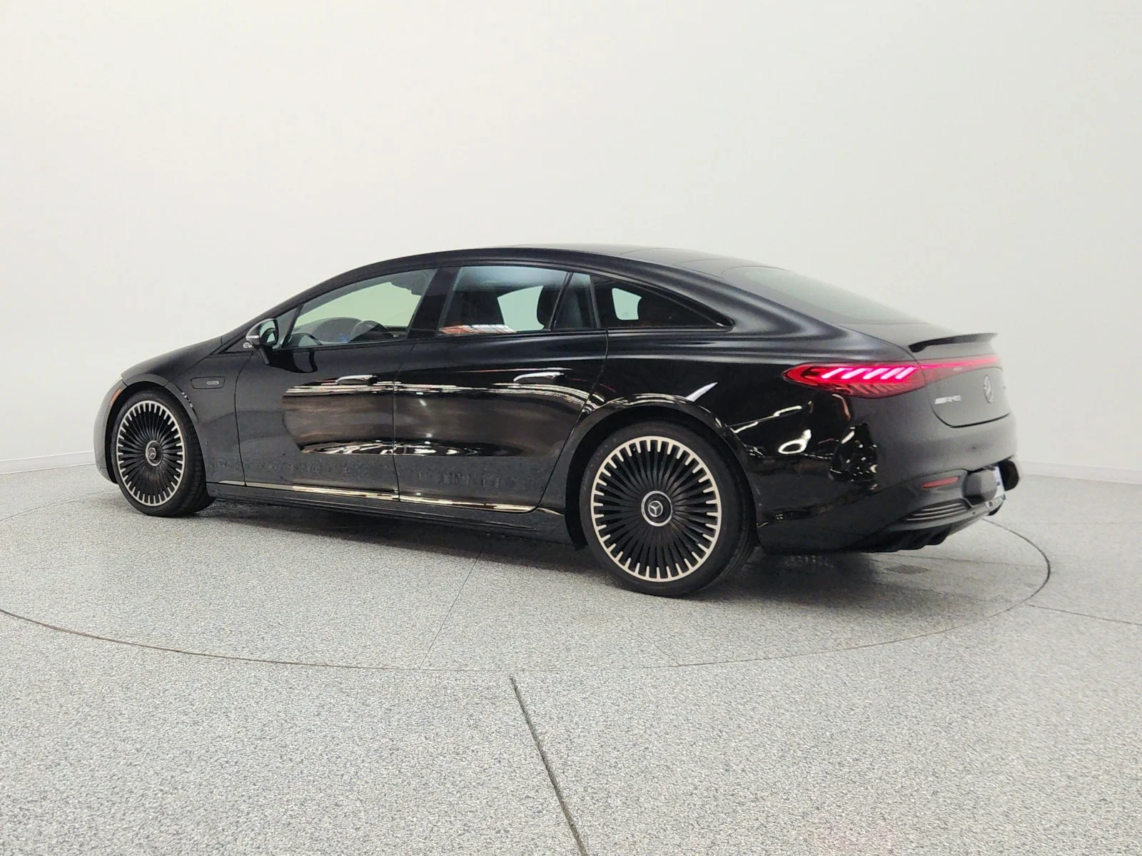 Used 2023 Obsidian Black Metallic Mercedes-Benz AMG® EQS 4MATIC+ Sedan image 8