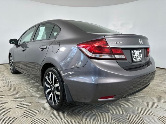 Used 2015 Honda Civic EX-L with VIN 19XFB2F98FE242783 for sale in Saratoga Springs, NY