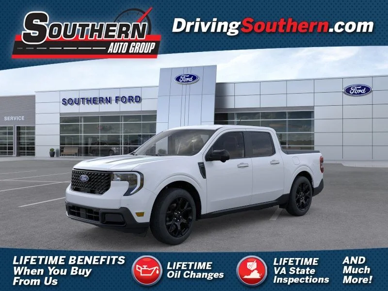 New 2026 Space White Metallic Ford Lariat image 1