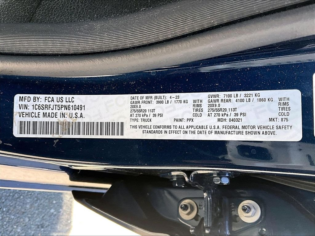 Used 2023 Blue Ram Laramie image 34