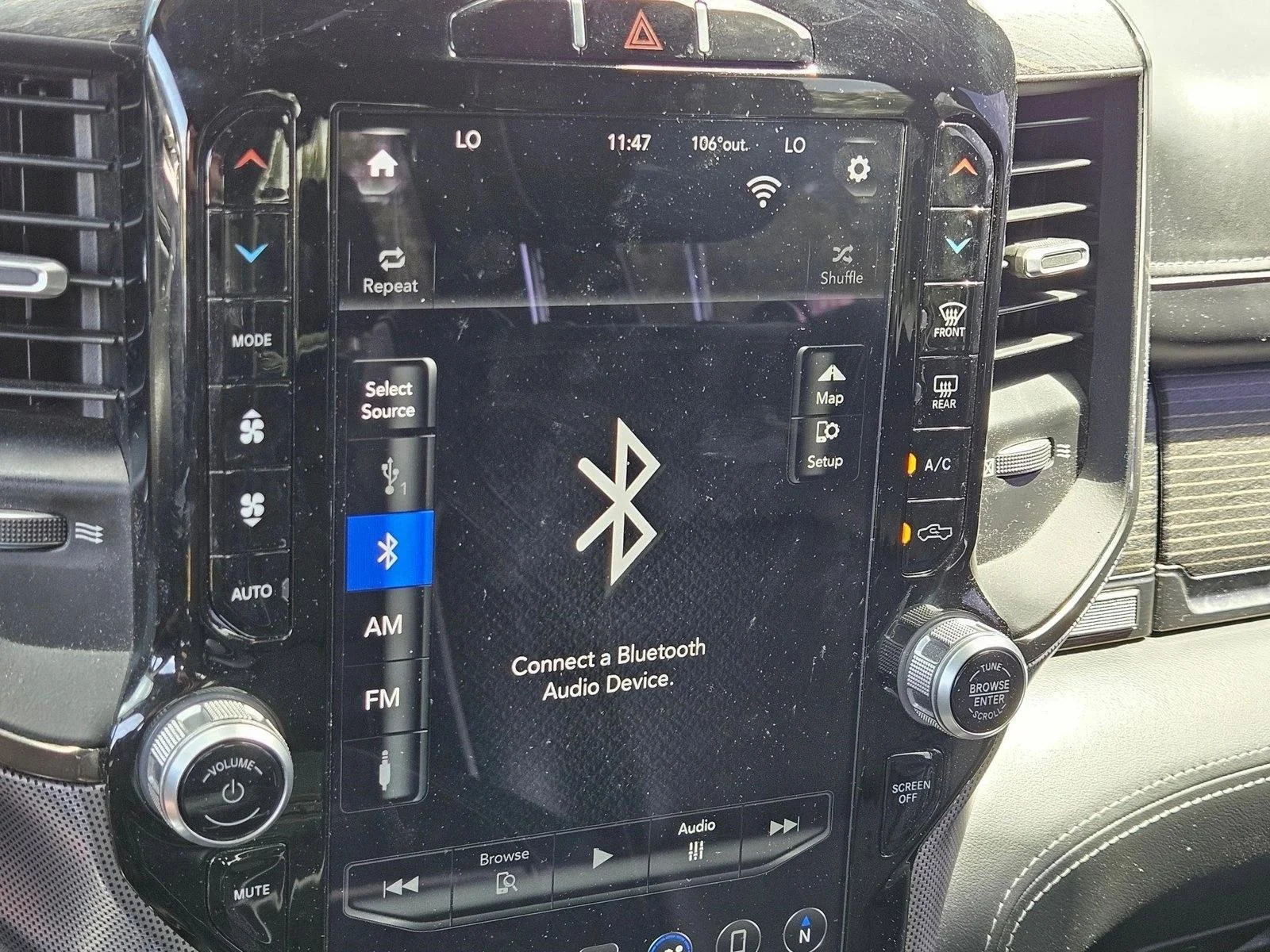 Used 2021 Diamond Black Crystal Pearlcoat Ram Limited image 12