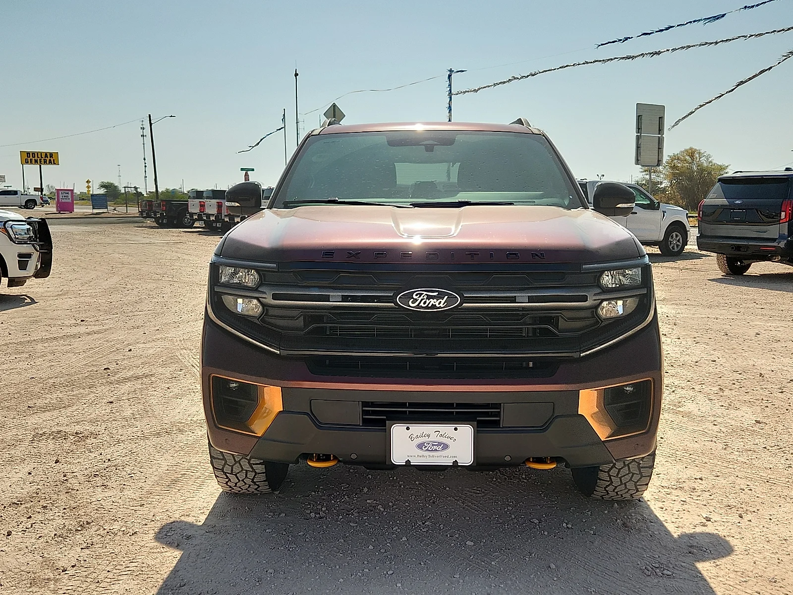 New 2027 Bronze Fire Metallic Tinted Clearcoat Ford Tremor image 2