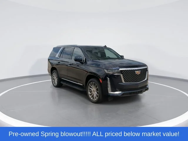 Used 2023 Blue Cadillac Premium Luxury image 2