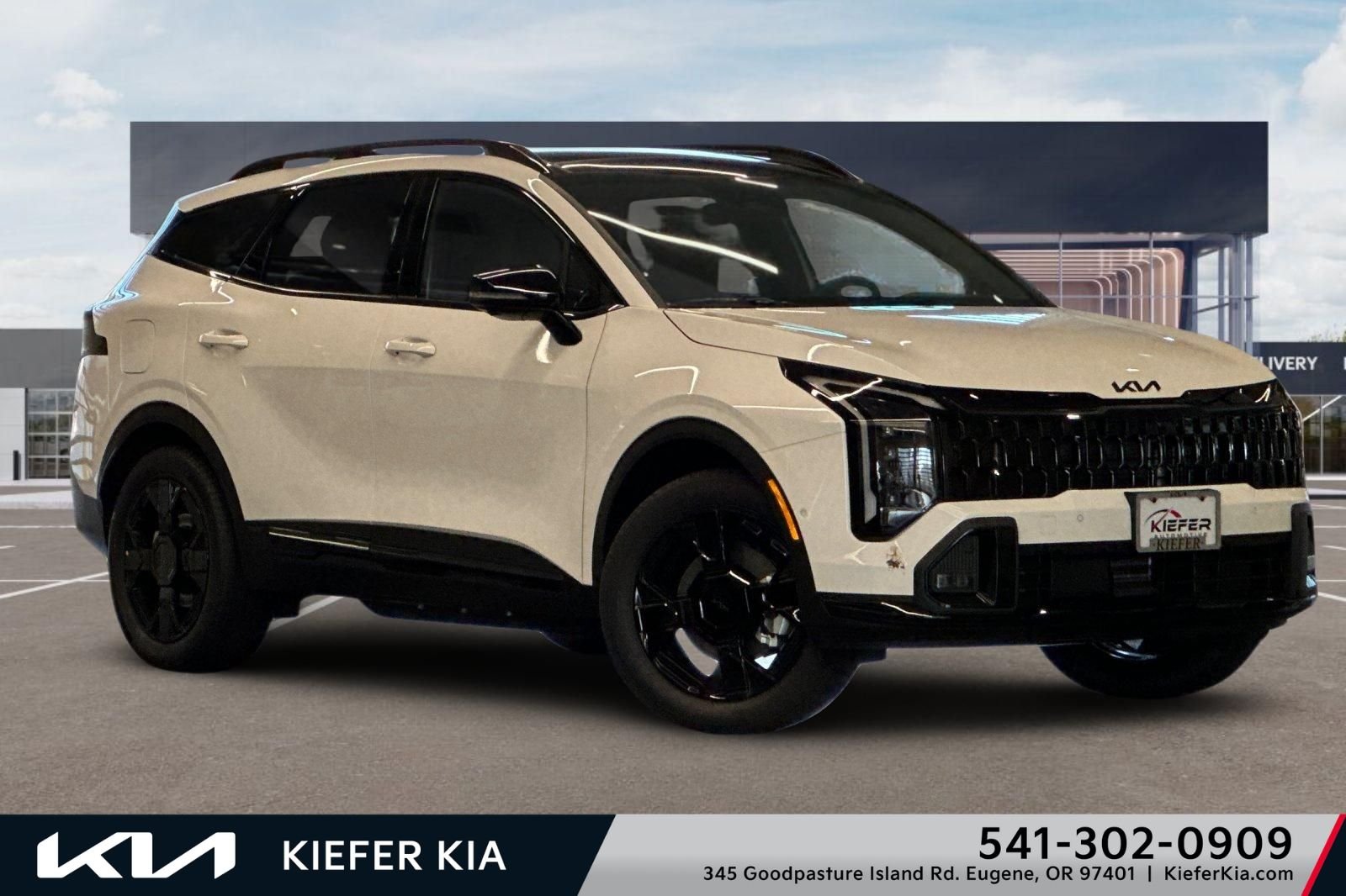 New 2026 Snow White Pearl Kia X-Line Prestige image 1