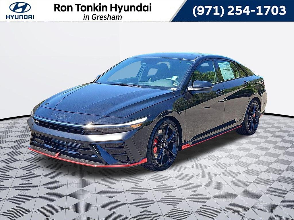New 2026 Black Hyundai Sedan image 1