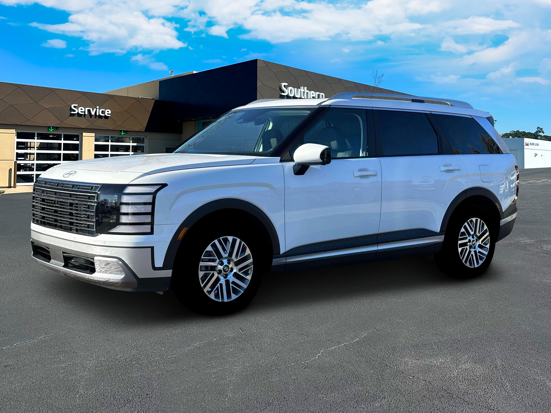 New 2026 White Hyundai SEL Premium AWD image 2