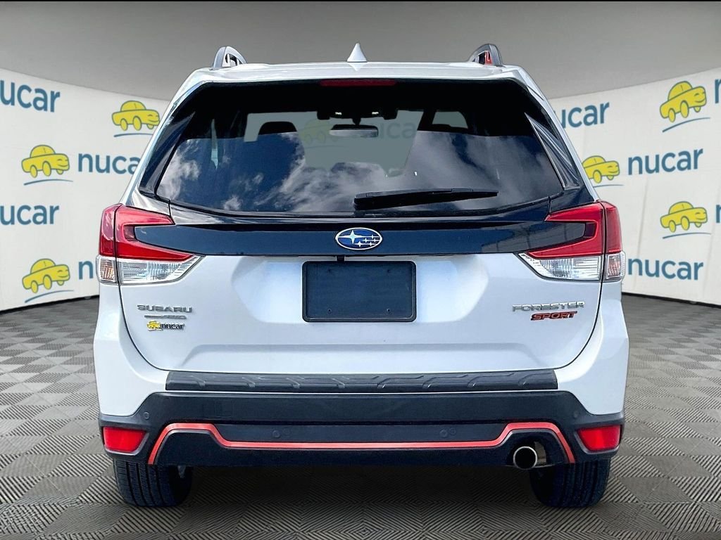 Used 2020 Crystal White Pearl Subaru Sport image 5